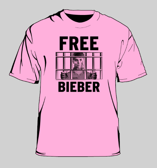 Justin Bieber T-shirt